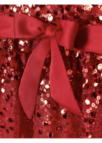 Красное платье с пайетками H&M (366842605)