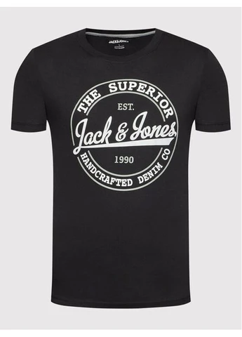 Комбінована футболка jjbrat tee ss 12200530-black-fit:standard fit jackandamp;jones чорний 12200530-black-fit:standa JACK&JONES