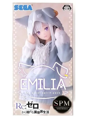 Фігурка Життя в альтернативному світі з нуля Емілія Re:Zero Emilia 21 см WST S E RZ Sega (317258640)