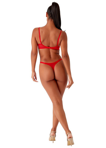 Красный балконет бюстгальтер 19705fie Gossard с косточками эластан, полиэстер, полиамид