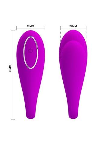 Вибратор August Stimulator Purple (App) Pretty Love (402299471)