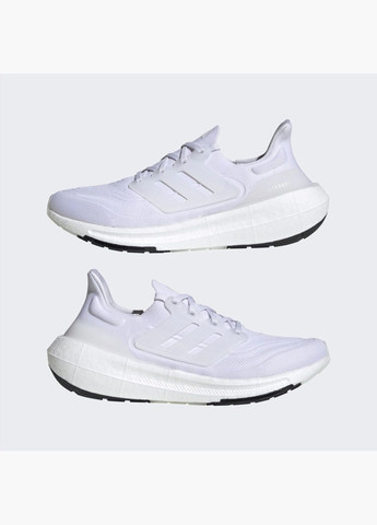 Серые всесезонные кроссовки унисекс ultraboost light running shoes grey gy9350 adidas