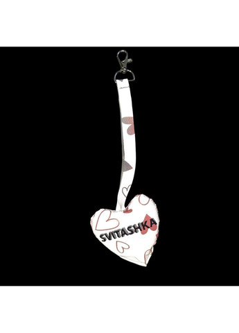 Светоотражающий рефлективный брелок Сердце Неоновое сердце (1шт) Svitashka (365819652)