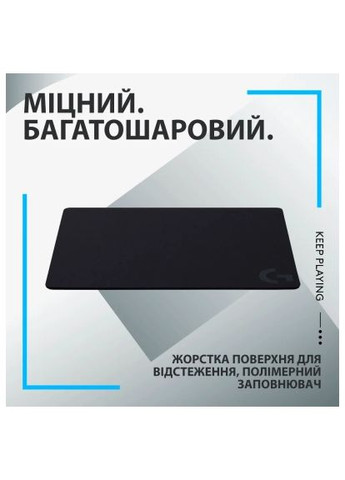 Килимок для мишки (943-000792) Logitech G440 Gaming Mouse Pad Black (370019881)