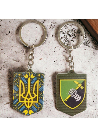 Брелок гумовий 12 окремий танковий батальйон No Brand (294613294)