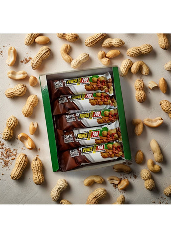 Батончик 36% Protein Bar with Nuts БЛОК, 20*60 грам Йогурт орех Power Pro (293343198)