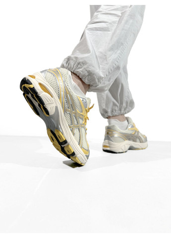 Цветные демисезонные кроссовки мужские asics gt-2160 silver / yellow асикс gt-2160 No Brand