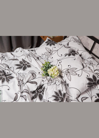 Комплект постільної білизни Бязь Gold Люкс «» двоспальний 175х210 наволочки 2х50х70 (MS-820005606) Moon&Star Gray Denim (302973959)