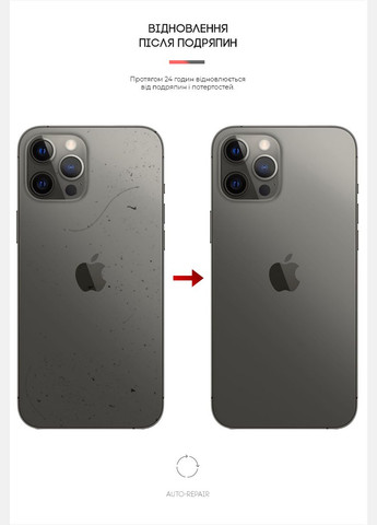 Защитная пленка на заднюю панель для Apple iPhone 12 Pro Max Carbone (ARM61067) ArmorStandart (263683792)