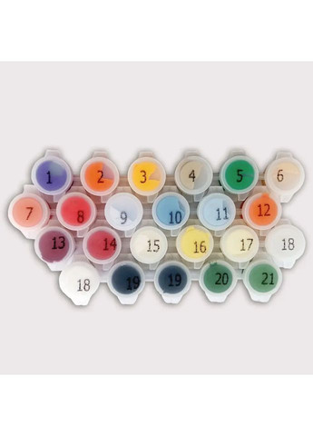 Набор картин по номерам Золотой бамбук 2 шт 28х40 см ITR-132 Riviera Blanca (373677751)