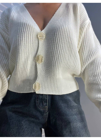 Кардиган жіночий 6240 мис гудзики базовий короткий MIX RAY (303283167)