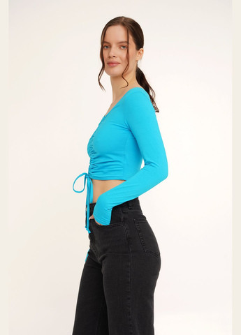 Топ однотонный женский WTC02312 Бирюзовый shop (2000990424723) LAWA (315981524)