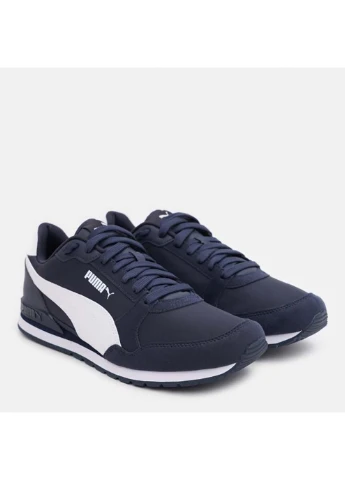 Цветные демисезонные мужские кроссовки st runner v3 nl черный белый Puma