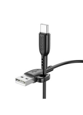 USB Borofone BX91 Type-C 3A Черный No Brand (391187407)