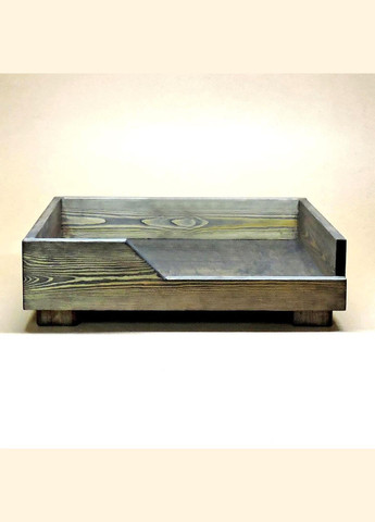 Лежак дерев'яний для собаки з дерева Дербі 40х50 моріон (ЛЖК-40500411) No Brand (328450336)