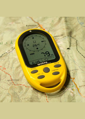 Компас EA3050 Yellow (EA3050) Technoline (340542862)