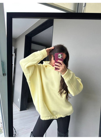 Худой женский оверсайз на флисе MonCher (365722356)