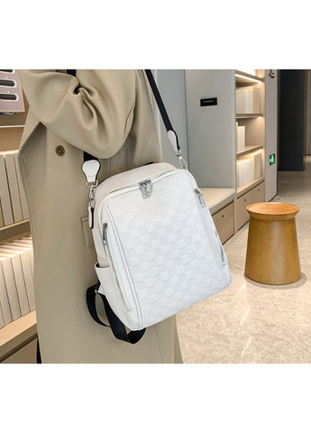 Жіноча сумка рюкзак трансформер в молочну клітинку для містаний рюкзак для повсякденного використання ProDobro (363259308)