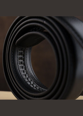 Ремень мужской c латунной пряжкой 20310 Черный Vintage (337353226)