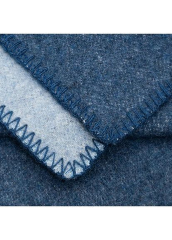 Плед-ковдра вовняна 6051 150х215 см синій Love You (364110348)