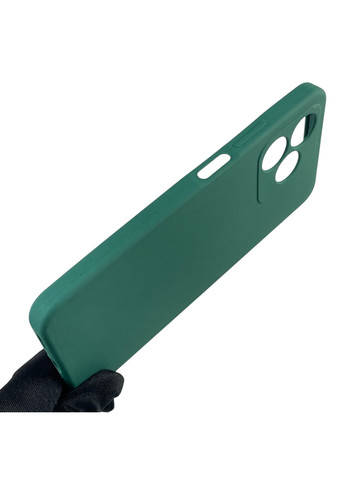 Чохол для C51 силіконовий з мікрофіброю нековзний на реалмі с51 зелений Realme (366387457)