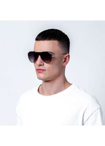 Солнцезащитные очки Авиаторы мужские 389-496 LuckyLOOK 389-496М (322846408)