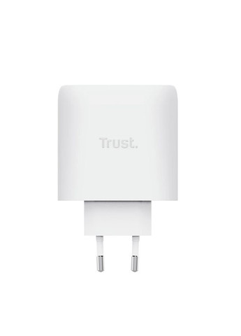 Зарядне пристрій мережевий Maxo 65Вт, GaN, USB-C PD/PPS, білий Trust (360605604)