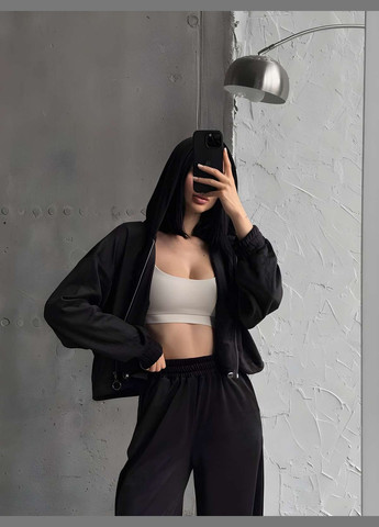 Велюровый спортивный костюм двойка с капюшоном, женский костюм из велюра на хлопковом... No Brand (329890452)