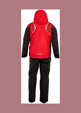 Красный демисезонный костюм nexus warm rain suit gore-tex Shimano