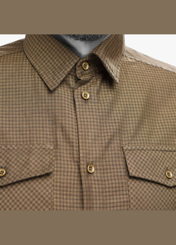 Рубашка Plaid в клетку Хаки | UATAC (316086348)