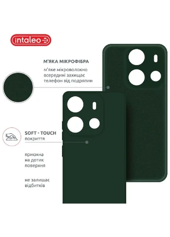 Чехол SoftShell для Tecno Spark GO 2023 Dark Green (1283126585920) Intaleo (392663314)