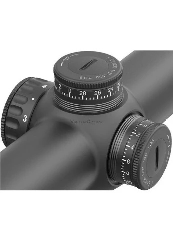 Оптичний приціл Continental X6 1-6x24 (30 мм) SFP illum. Fiber German 4, вага 478 г, водонепроникність IP67 Vector Optics (394237483)