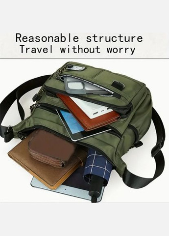 Чоловіча сумка через плече для подорожей, роботи Staye Pro Темно-синій XJXN (317462583)