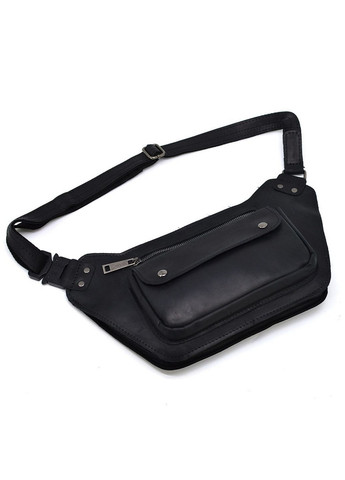 Мужская кожаная сумка на пояс 14х29х7 см TARWA (315870218)