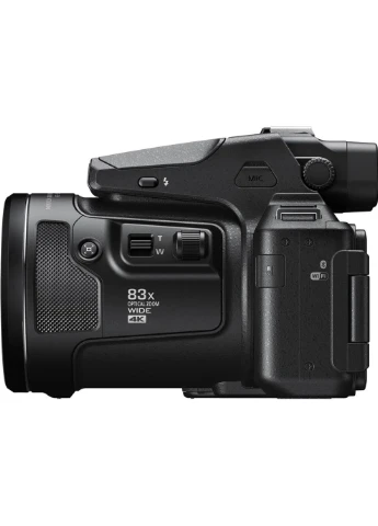 Цифрова фотокамера компактна чорна 16 Мп 83x зум 4K Nikon (393512136)