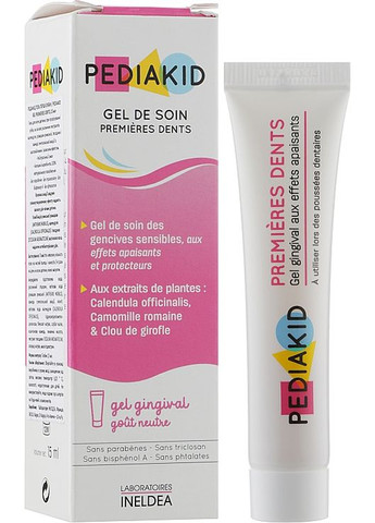 Гель для ясен дитини "Перші зубки" Gel Premieres Dents - Gel Premieres Dents 15ml (766744-37128906) Pediakid (368626845)