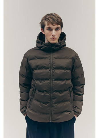 Зелена демісезонна куртка H&M