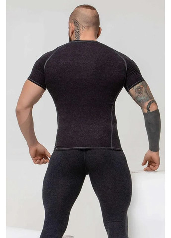 Термофутболка для мужчин легкая ICELAND на натуральной вискозе с добавлением шерсти (-10°C) серая TOTALFIT (361118148)