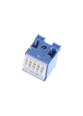 Блок N-клемм KN06N (1x16 мм2 + 5x4 мм2, 30 мм) самозажимной (10516) Hager (295038692)