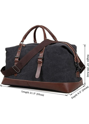 Сумка дорожная 14581 Серая Vintage (331906851)