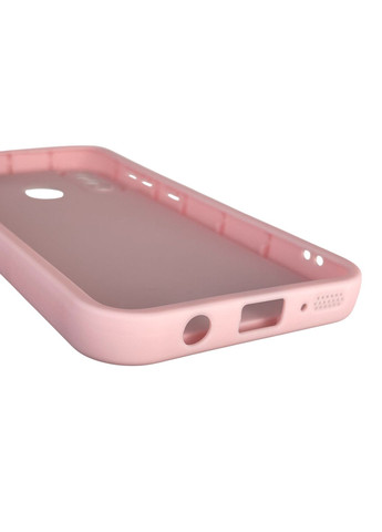 Чехол силиконовый Soft Touch с 3D принтом для Galaxy A30 (SM-A305F) розовый (Полная защита камеры) Samsung (371652827)