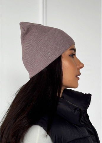 Женская шапка с отворотом – комфорт и стиль InFashion Шапка (366152472)