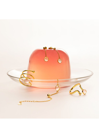 Серьги Розовый сон Minimal (365589679)