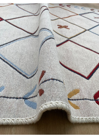 Бавовняний двосторонній килим Shana Arty-21 120Х180 см, Кольоровий No Brand (366293887)