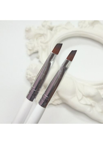 Пензлик скошений для гелю #6 No Brand (368497442)