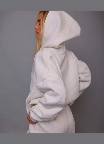 Женский теплый спортивный костюм с капюшоном, турецкая трехнитка на флисе No Brand (315408736)