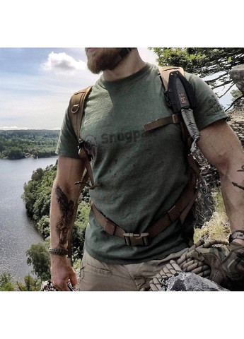 Оливкова футболка t-shirt olive Snugpak