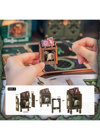 Бук Нук Чарівний магазин Гербарій Темряви Darkness Herbarium Mini Magic Shop DIY Book Nook CWGA-202 No Brand (369153880)