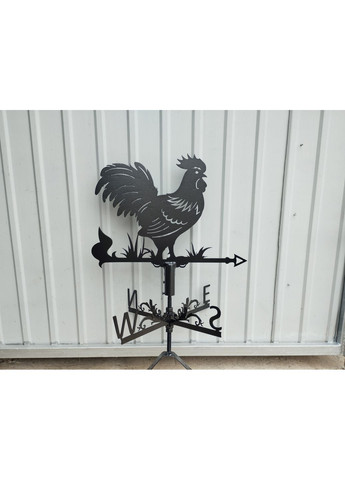 Флюгер на дом Петух, Петушок, Когут, флюгер на крышу из металла 3 мм. No Brand (368896591)