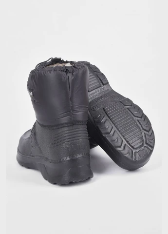 Дутики чоловічі піна на овчині чорного кольору Let's Shop (304726489)